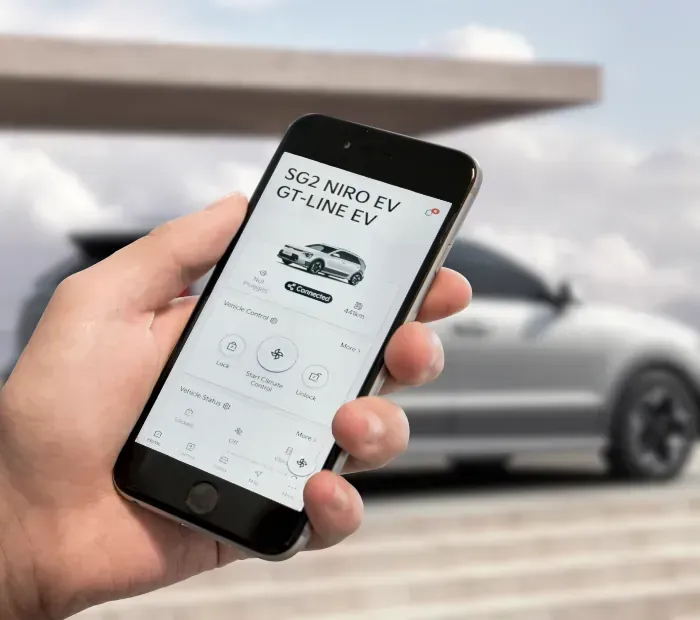 kia niro ev kia connect